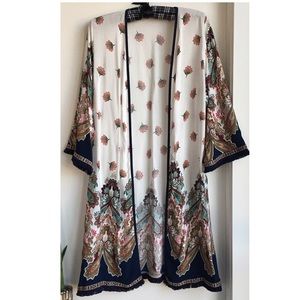Made in Bali flowy kimono cardigan